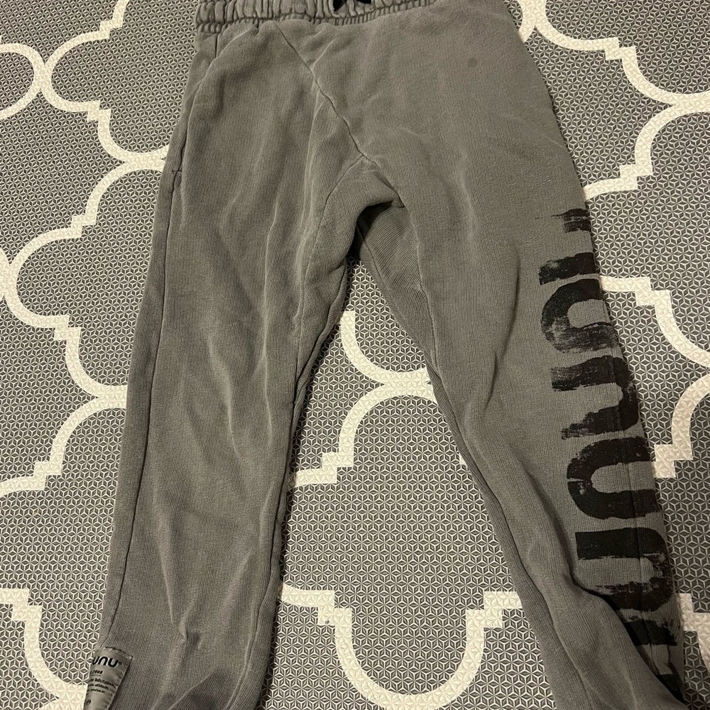 nununu Charcoal Gray Kids Joggers